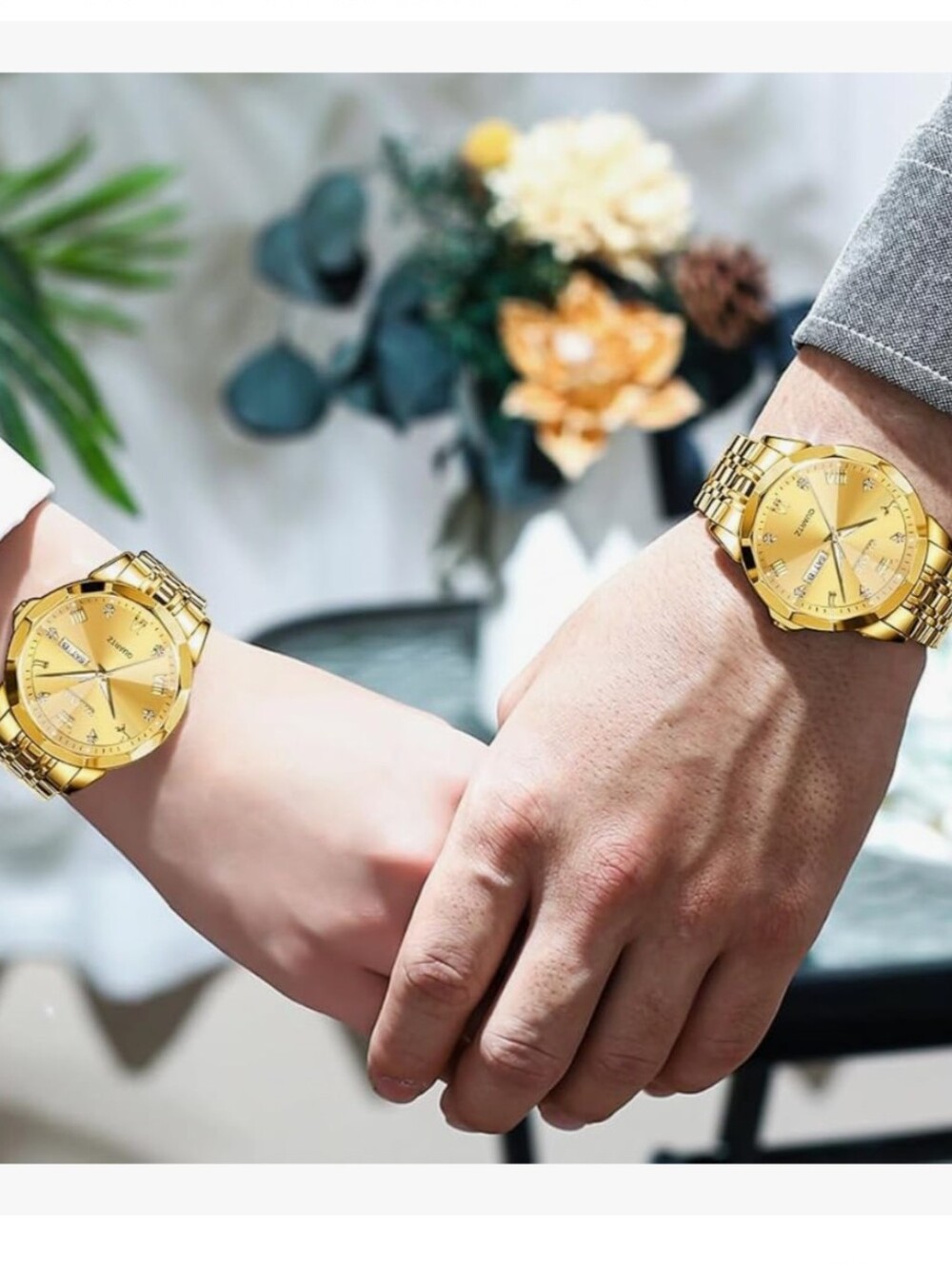 Olevs Unisex Large Wrist Watch